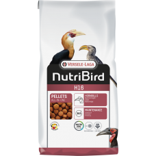 VL NutriBird H16- celoročné extrudy pre zoborožce a veľké ovocnomilné druhy vtákov 10 kg